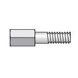 Inch Tube and Hose Clamps - Stacking Bolt